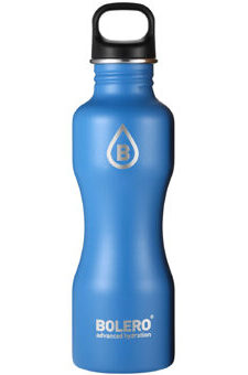 Trinkflasche blau matt 750 ml