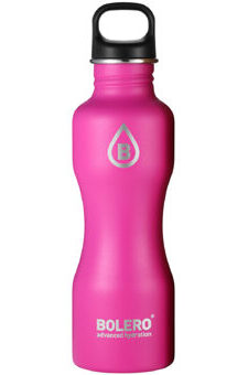 Trinkflasche pink matt 750 ml