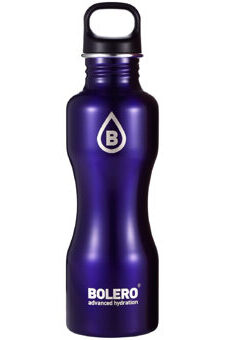 Trinkflasche violett metallic 750 ml