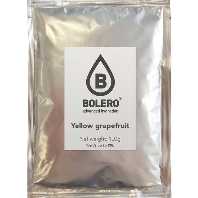 Instant Getränkepulver 100g Großpackung Bolero Drink Gelbe Grapefruit 